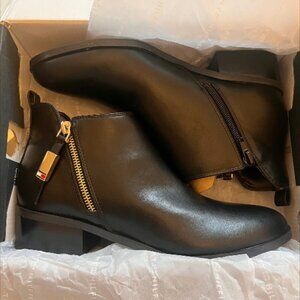 Tommy Hilfiger Women’s Wright2 Ankle Boots | Black | Size 7.5